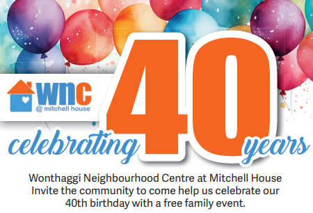 Wonthaggi Neighbourhood House 40 years celebration